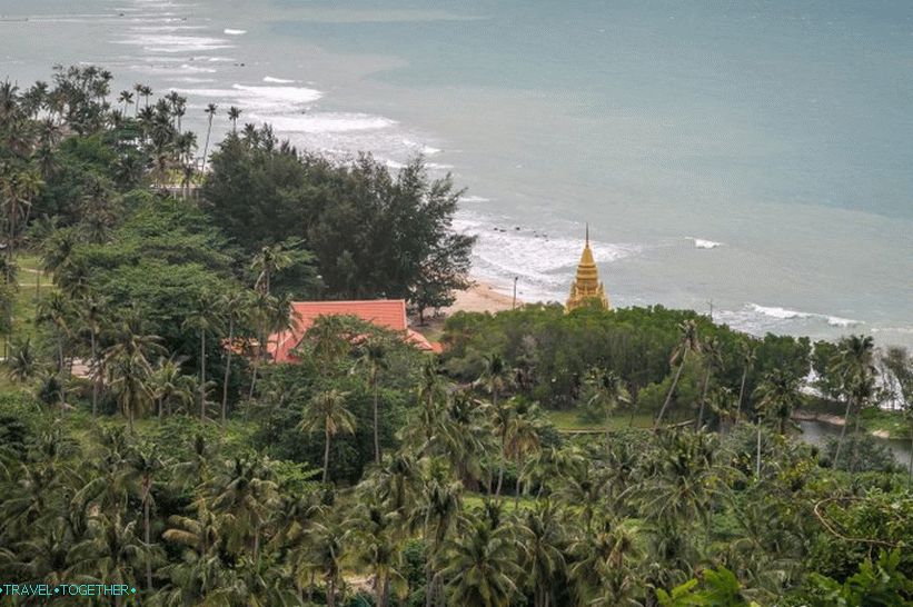Vrh Lam tako Pagoda ispod