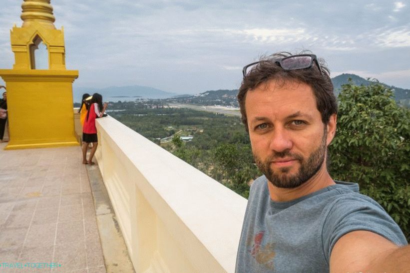 Chaweng Pagoda - vidikovac s pogledom od 360 stupnjeva