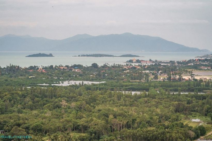 Potopljene nizine Bang Raka i Phangana na horizontu