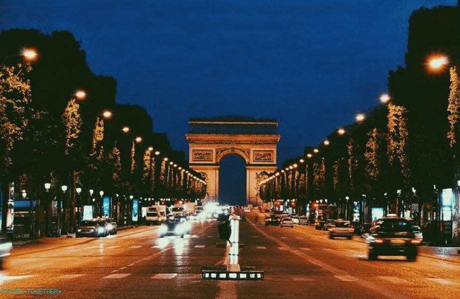 Champs Elysees u Parizu