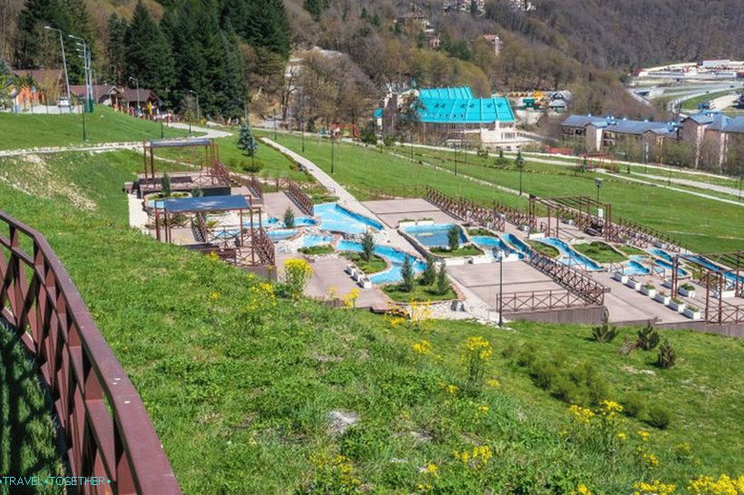 Mali vodeni park na području Voćnog vrta