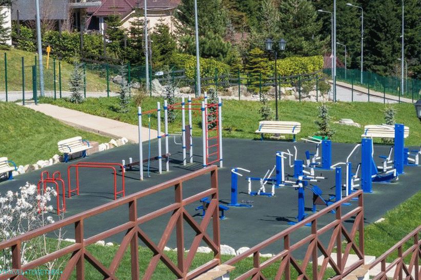 Sportski grad za rad s vašom težinom