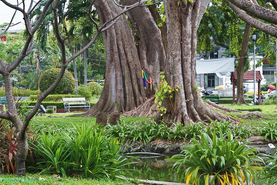 Park Saranrom u Bangkoku