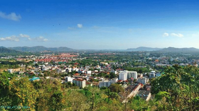 Rang Hill je promatračnica na gradu Phuket