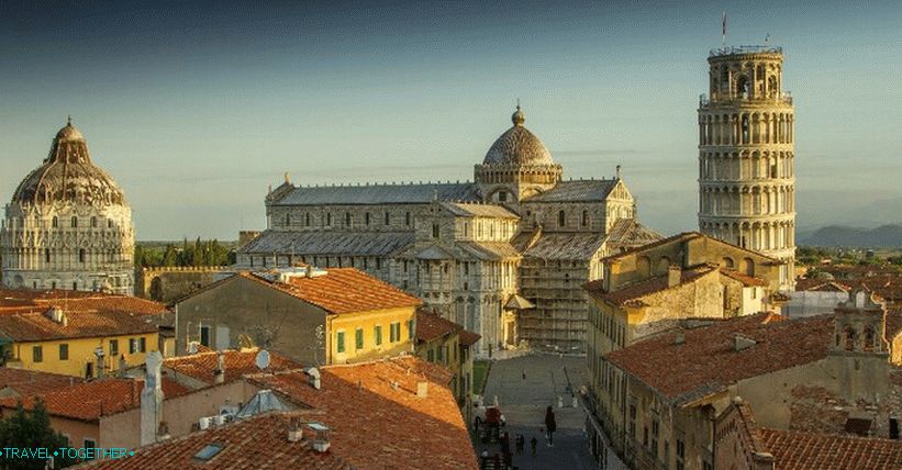 Pogled na katedralu, Pisa