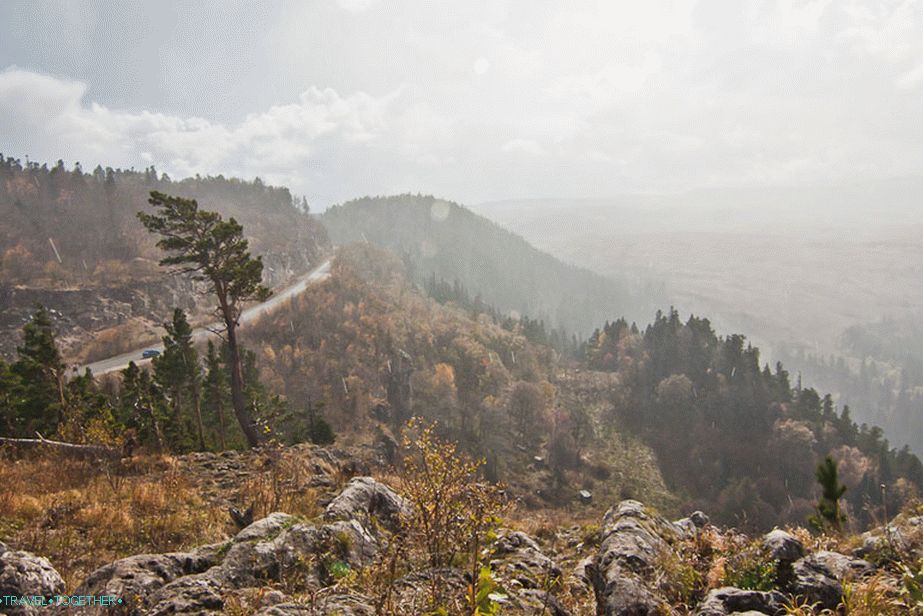 Izvanredni pogledi na Lagonaki između tuče