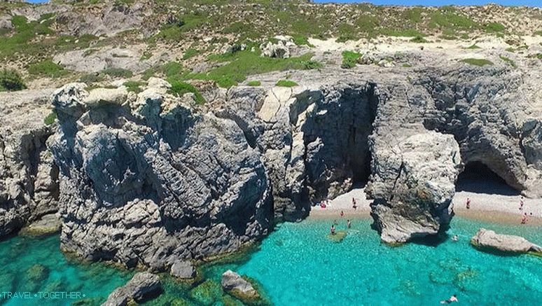 Plaža Afandou na Rodosu 3
