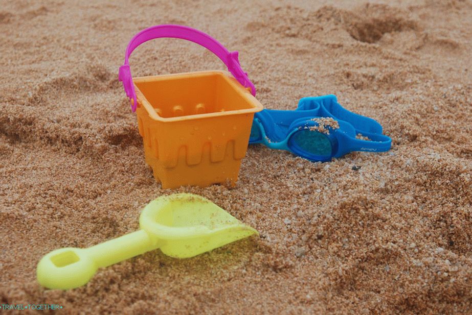 Pijesak na plaži