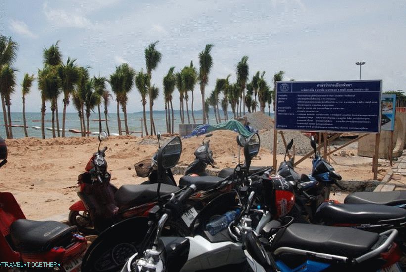 Plaža Dongtan - uredan i miran nastavak Jomtiena
