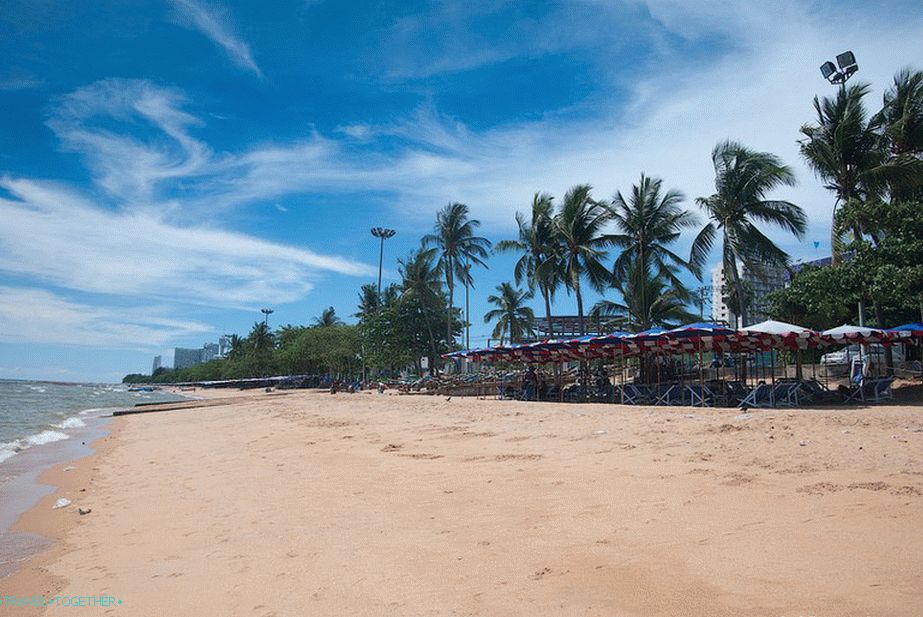 Jomtien, središnji dio