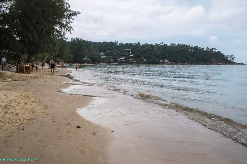 Lijeva polovica plaže Salata Haad