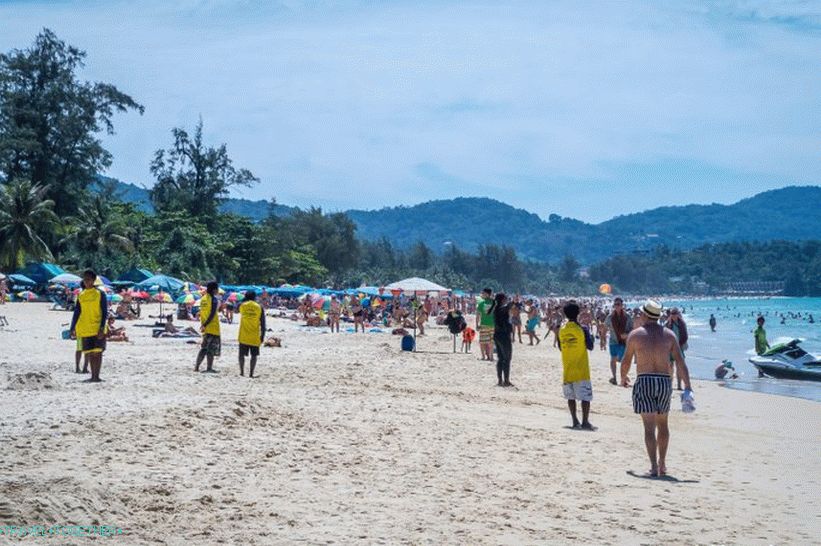 Plaža Karon u Phuketu (plaža Karon) - gotovo kao Patong