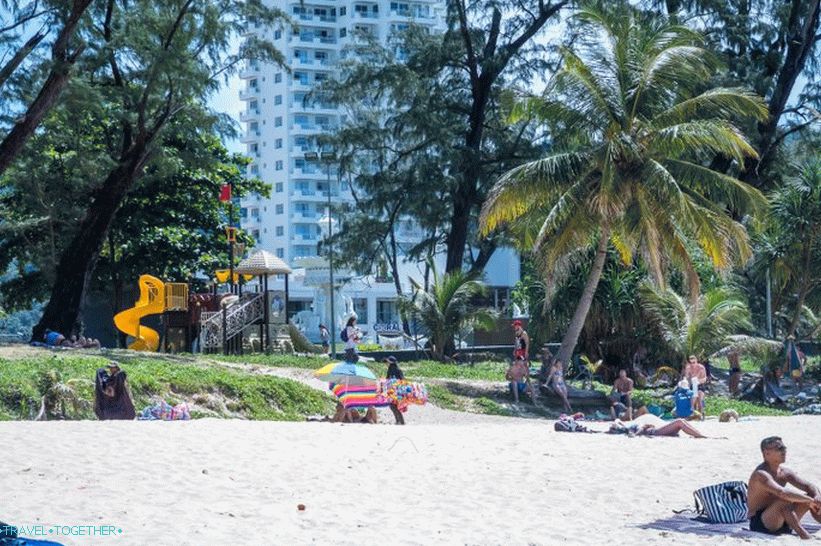 Plaža Karon u Phuketu (plaža Karon) - gotovo kao Patong