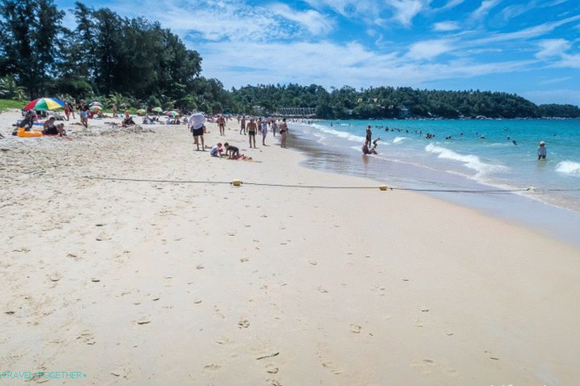 Plaža Karon u Phuketu (plaža Karon) - gotovo kao Patong