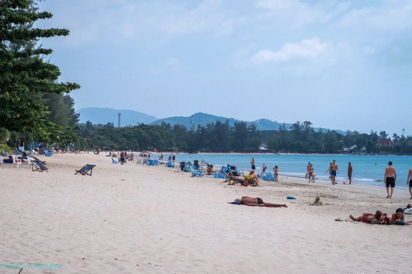 Plaža Klong Dao na Lanti je velika obiteljska plaža!