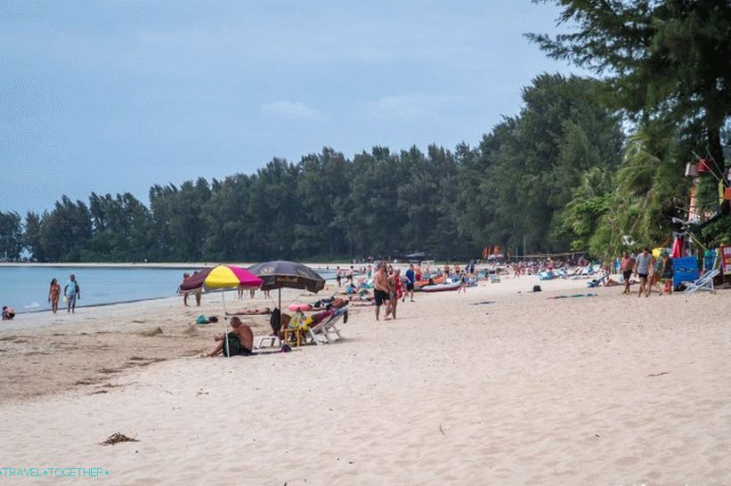 Plaža Klong Dao na Lanti je velika obiteljska plaža!