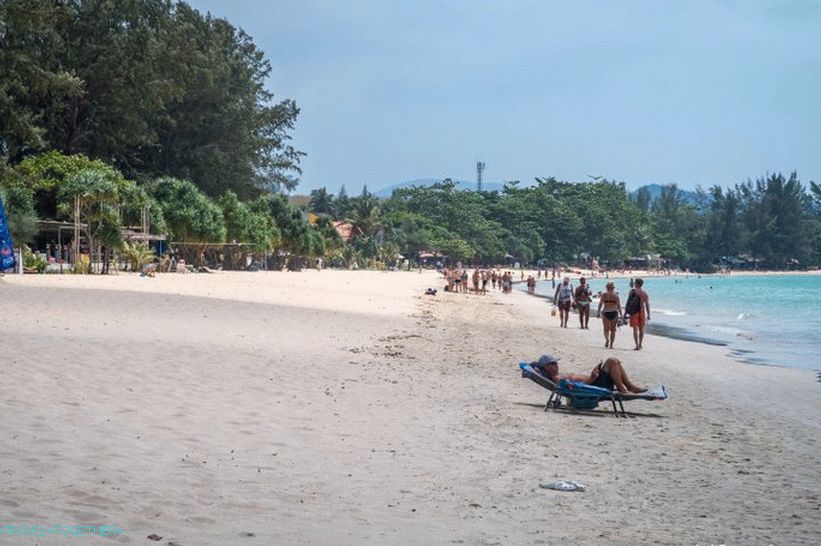 Plaža Klong Dao na Lanti je velika obiteljska plaža!