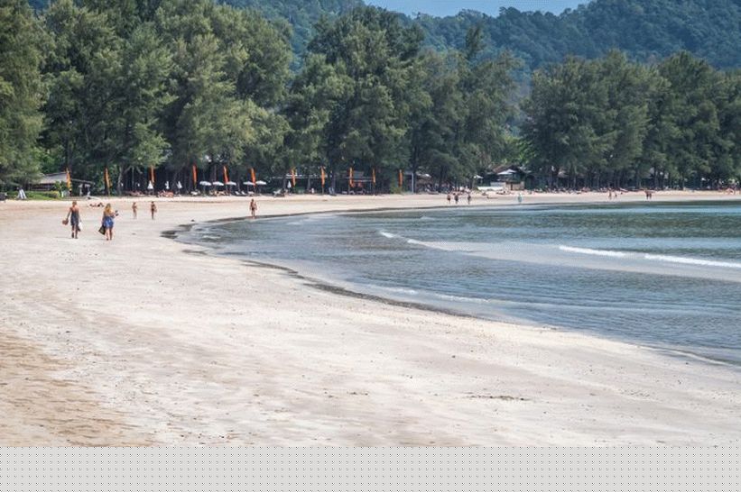 Plaža Klong Dao na Lanti je velika obiteljska plaža!