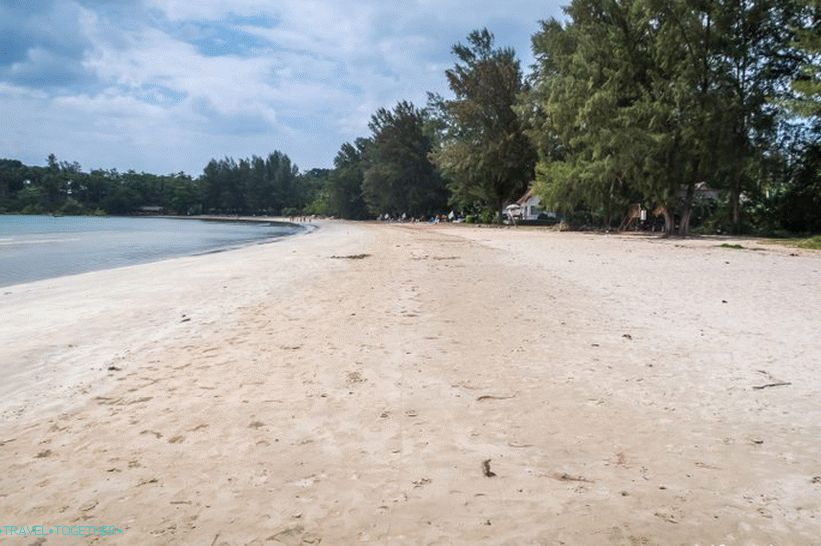 Plaža Klong Dao na Lanti je velika obiteljska plaža!
