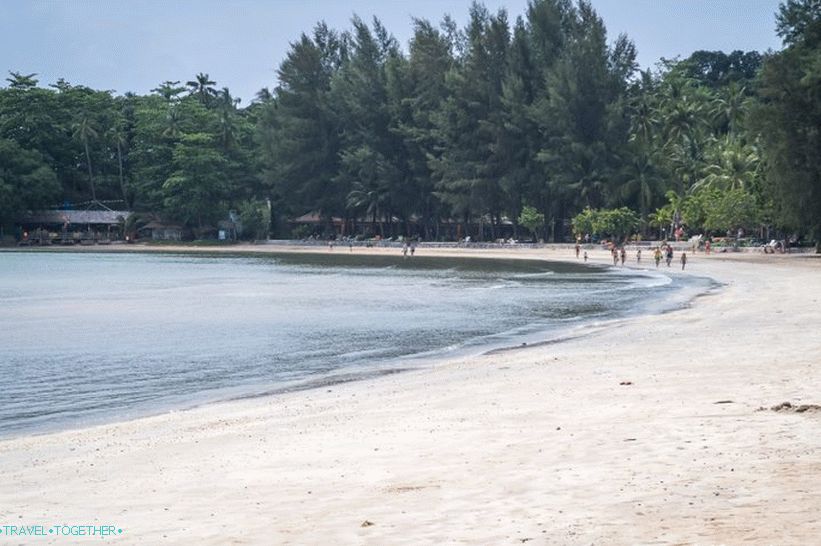 Plaža Klong Dao na Lanti je velika obiteljska plaža!