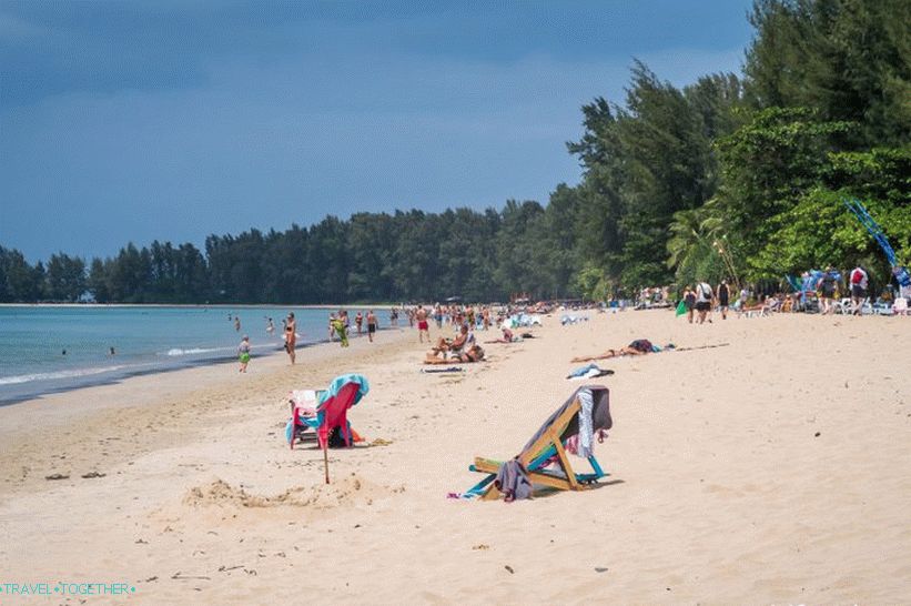Plaža Klong Dao na Lanti je velika obiteljska plaža!