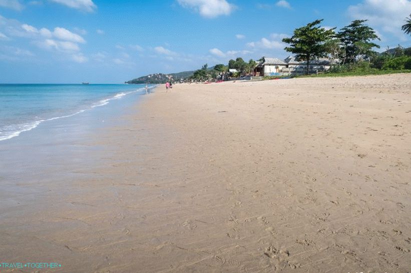 Lijeva strana plaže Klong Nin na Lanti