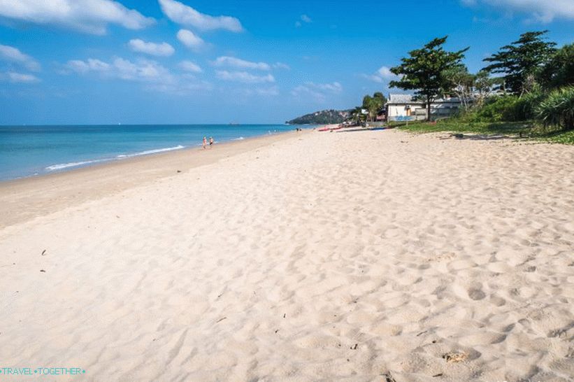Lijeva strana plaže Klong Nin na Lanti