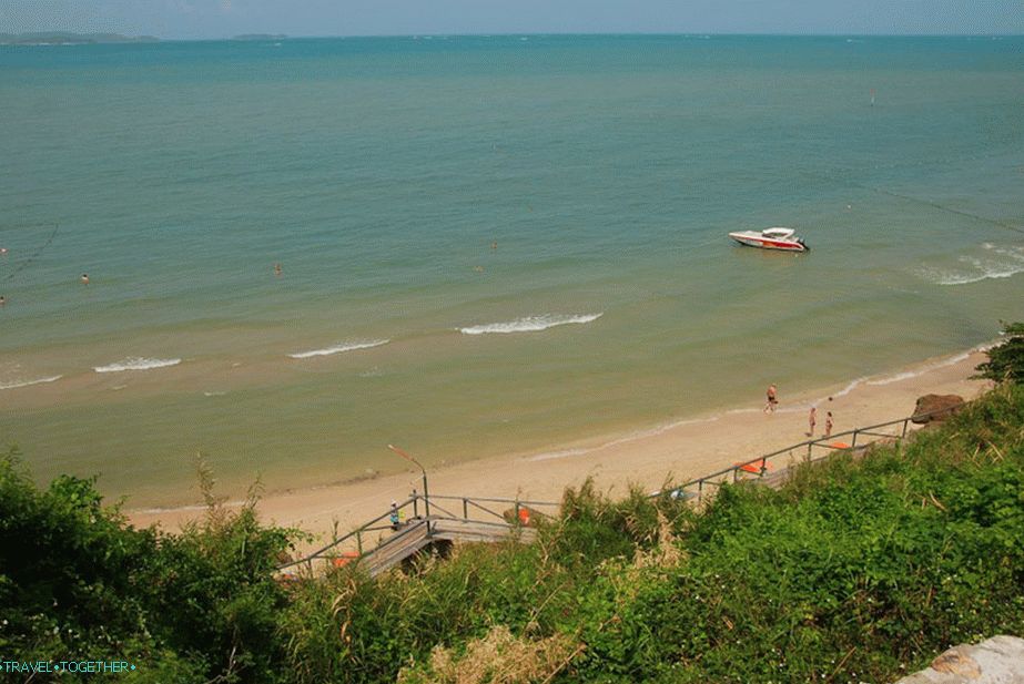 Pogled na ugodnu plažu