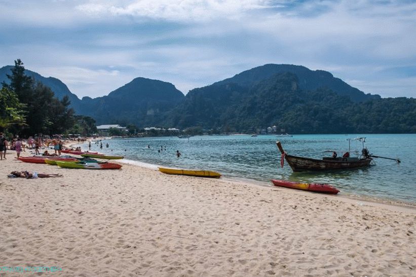 Plaža Lo Dalum na otoku Phi Phi Don je najduža, ali ne i najbolja