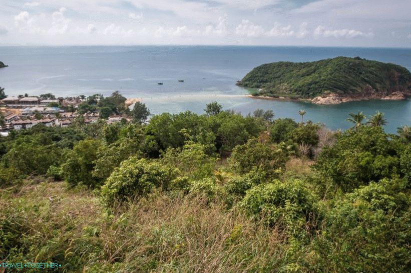 Prikaz pješčane trake s točke gledišta