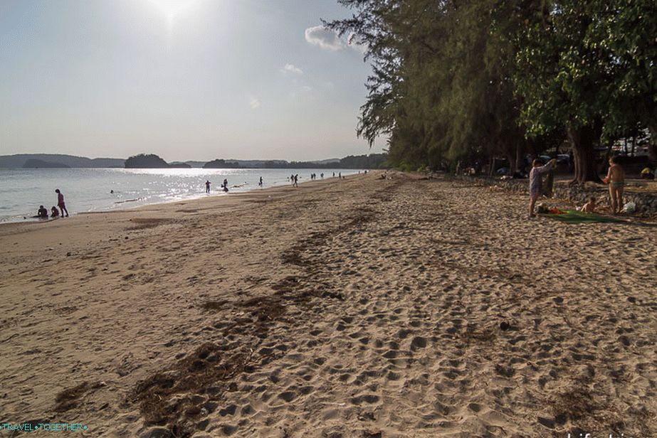 Plaža Nopparat Thara u Krabiju - Ao Nangov manje turistički susjed