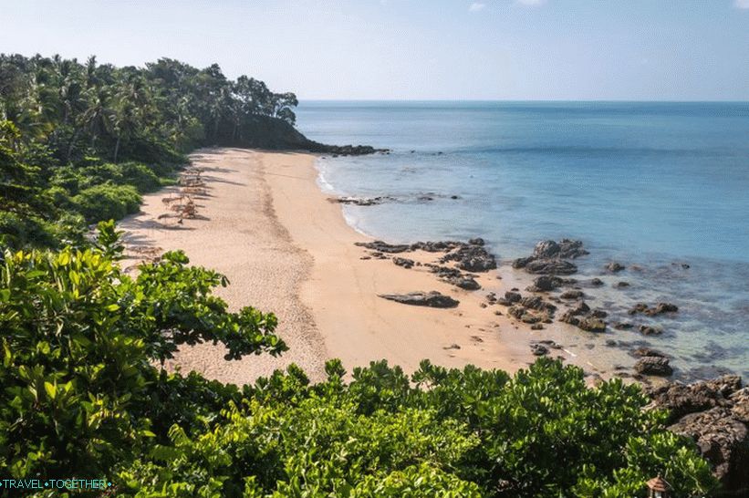 Plaža Nui - pristojna divlja plaža na Lanti