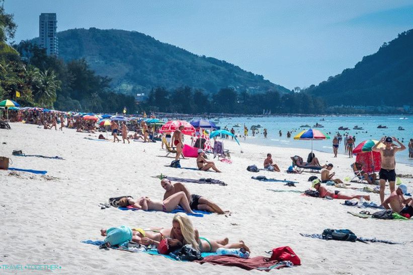 Patong plaža na Phuketu je najglasnija