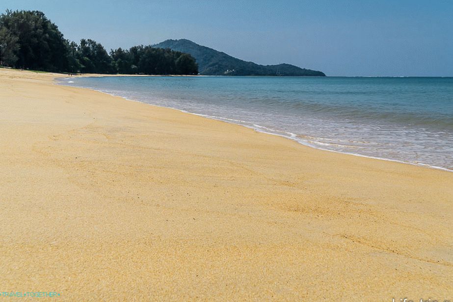 Ne samo na plaži Mai Kao, nego na prekrasnoj plaži!