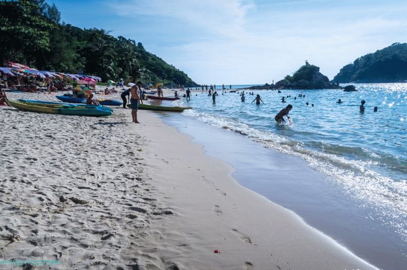 Plaža Yanui je skrovita plaža na samom jugu Phuketa