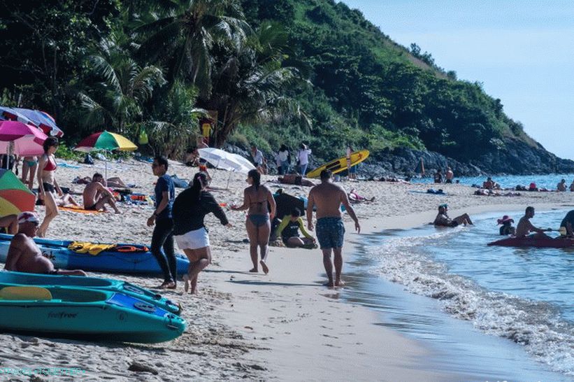 Plaža Yanui je skrovita plaža na samom jugu Phuketa