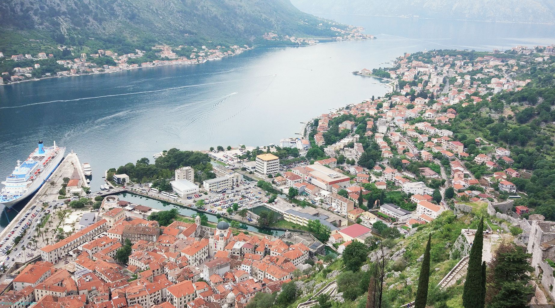 Kotor, Crna Gora u srpnju