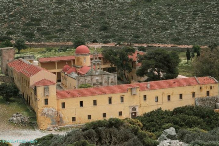 Što vidjeti na Kreti u listopadu, poluotok Akrotiri, samostan Gouverneto