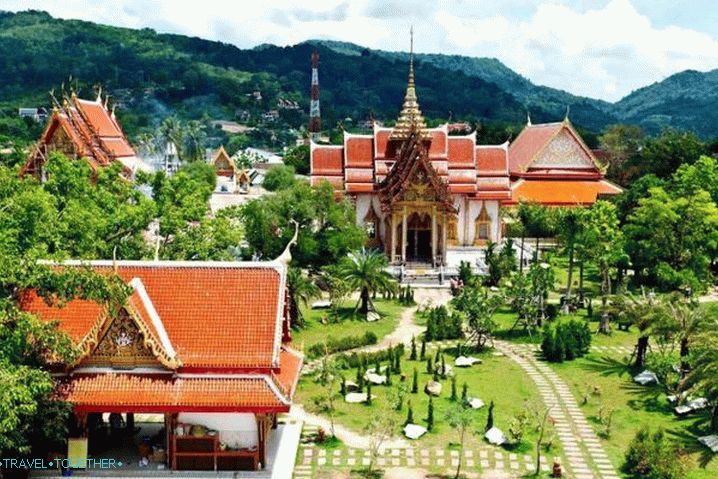 Vrijeme u Phuketu u prosincu - Wat Chalong