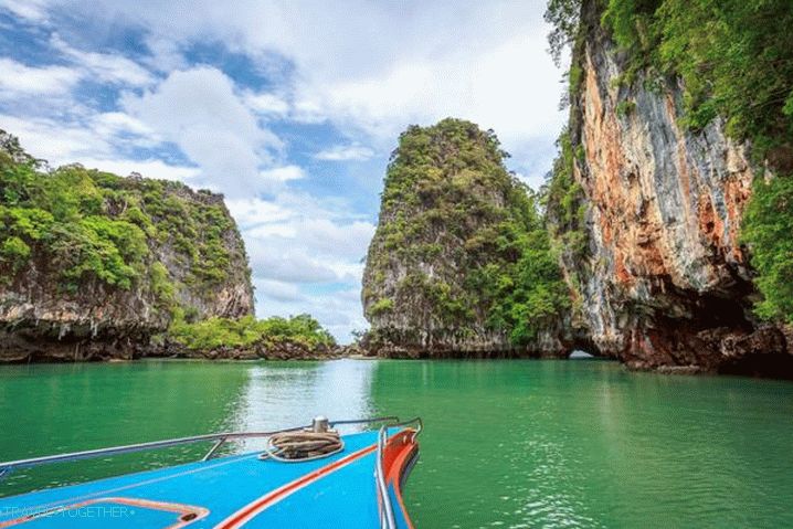 Vrijeme u Phuketu u ožujku - zaljev Phang Nga