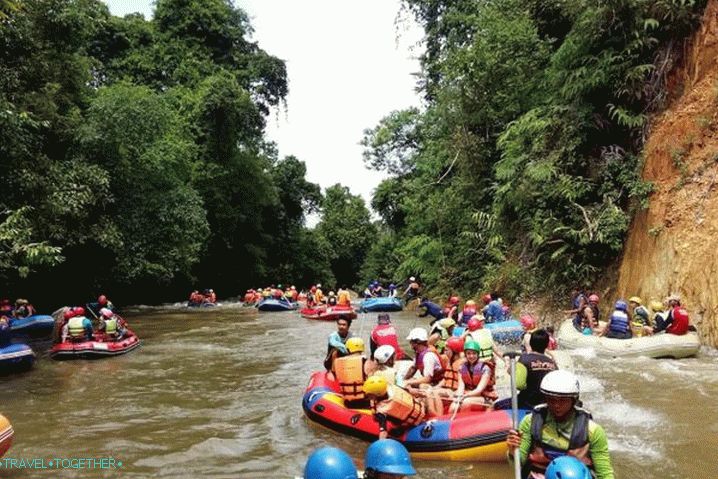 Što učiniti, rafting na planinskoj rijeci