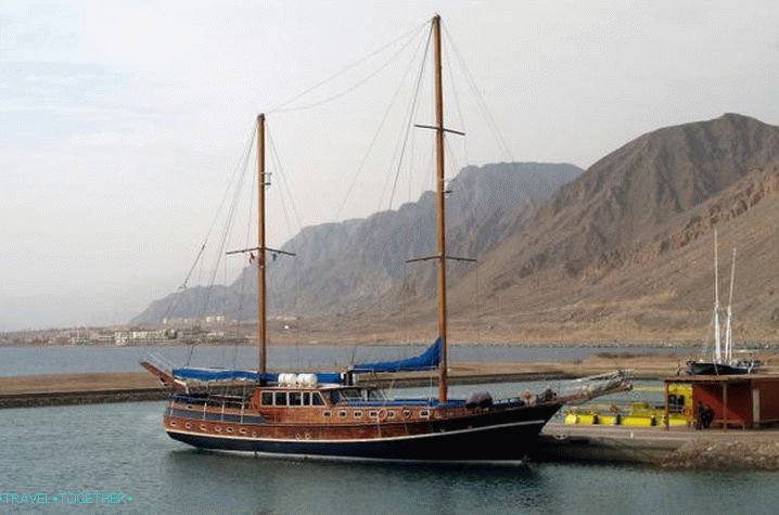 Taba, Pier u uvali