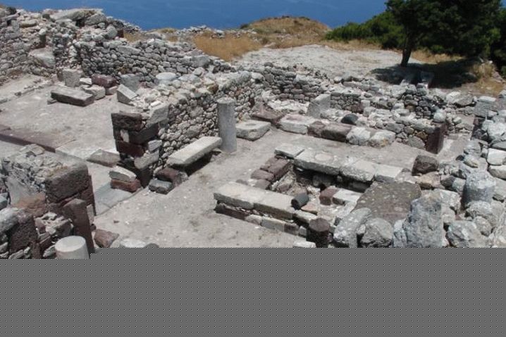 Santorini, drevna Fira