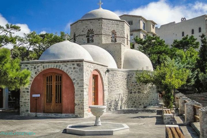 Santorini, samostan Ilija Proroka