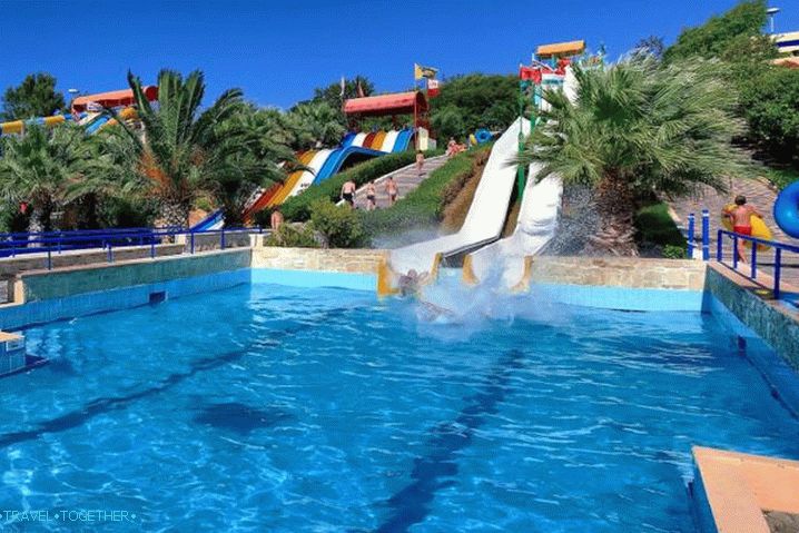 Odmor s djecom, Vodeni gradski vodeni park na Kreti