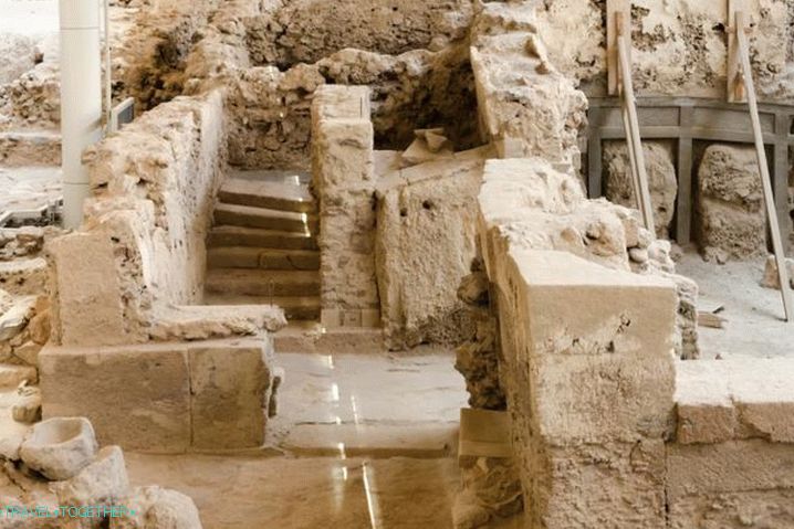 Vrijeme u Santoriniju u svibnju - Akrotiri