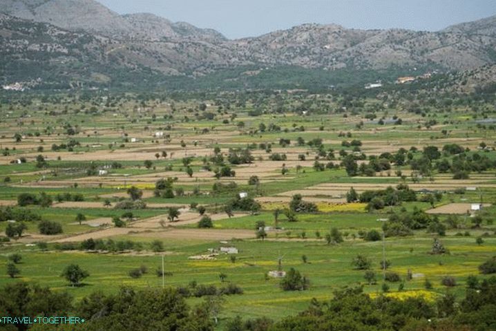 Kreta, visoravan Lassithi