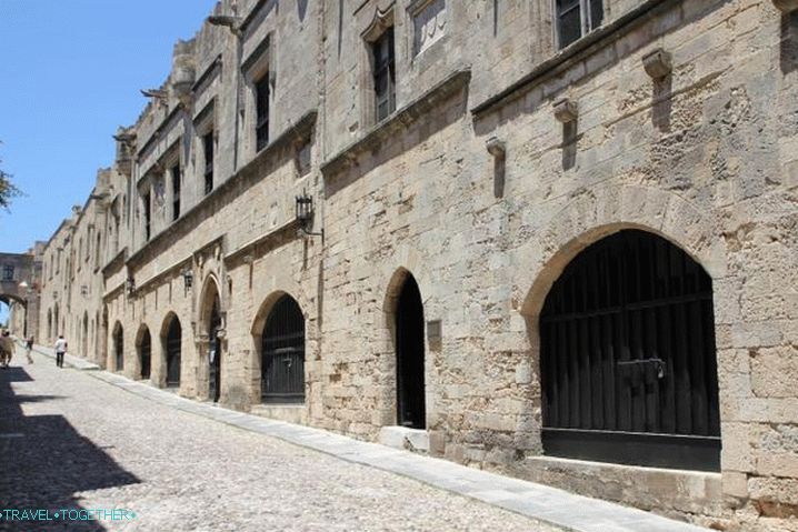 Rhodes, ulica vitezova