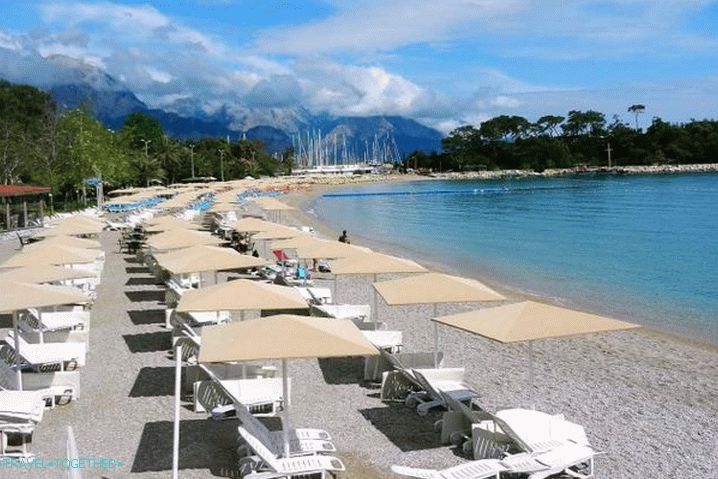 Što učiniti u Kemeru u listopadu, Central Beach