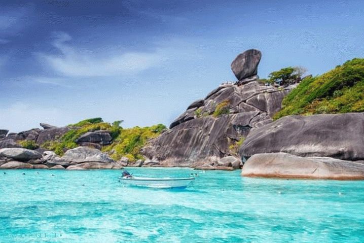 Vrijeme u Phuketu u studenom - Similanski otoci